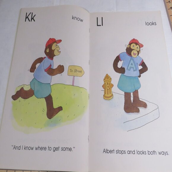 Here Comes Hungry Albert Alphabet BIG BOOK (almost 2 feet tall) Classroom - Picture 5 of 11